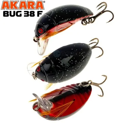 Воблер за кефал Akara Bug 38 мм, 4 г, цвят 09