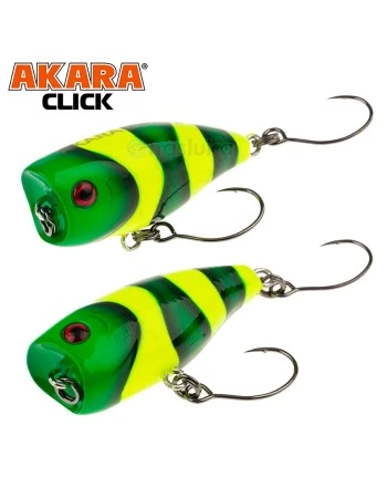 Воблер - Попер Akara Click 35F, 3 г, цвят А69
