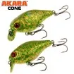Плаващ Воблер Akara Cone 3.5 см 4.0 г цвят A224 - За спининг риболов