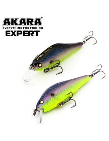 Плаващ воблер Akara Expert F, 70 мм, 9 г, цвят А79