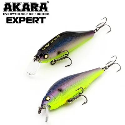 Плаващ воблер Akara Expert F, 70 мм, 9 г, цвят А79