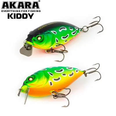 Плаващ воблер Akara Kiddy F, 55 мм, 9 г, цвят А117