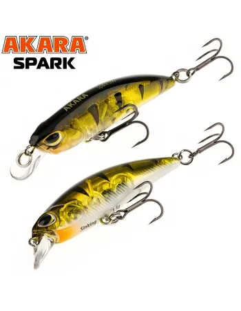 Akara Spark S, 50 мм, 3.5 г, цвят А135, Воблер за костур и пъстърва