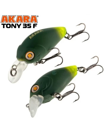 Воблер за кефал и пъстърва Akara Tony 35F, 4 г, цвят A228