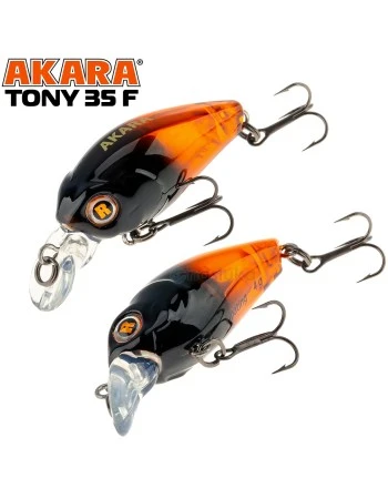 Воблер за кефал и пъстърва Akara Tony 35F, 4 г, цвят A247