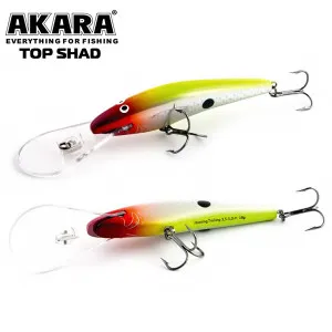 Воблер за тролинг Akara Top Shad 105 мм, 18 г, цвят A60 Воблер за тролинг Akara Top Shad 105 мм, 18 г, цвят A60