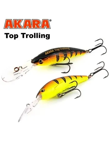 Воблер за тролинг Akara Top Trolling 110 мм, 25 г, цвят A8