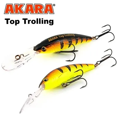 Воблер за тролинг Akara Top Trolling 110 мм, 25 г, цвят A8