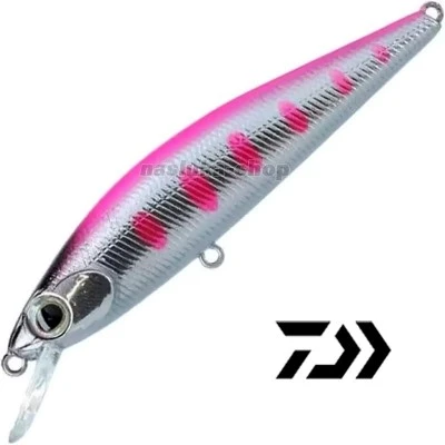 Воблер за пъстърва и костур Daiwa Dr. Minnow II Twitch & Dart 50FS, 50мм, 4г, Pink Yamame