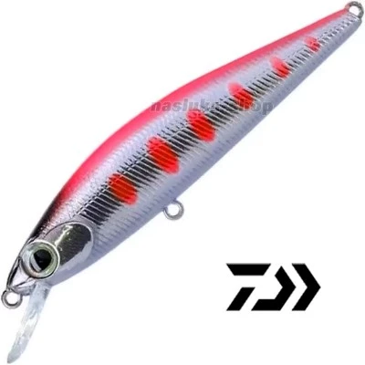 Воблер за пъстърва и костур Daiwa Dr. Minnow II Twitch & Dart 50FS, 50мм, 4г, Red Yamame