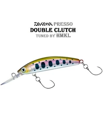 Daiwa Presso Double Clutch 60SHF, 60мм, 2.8г - Плаващ воблер за пъстърва, цвят Yamame