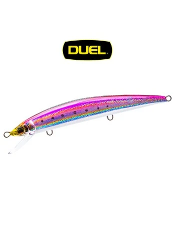Плаващ морски воблер Duel Aile Magnet TG Minnow Slim F, 145мм, 30г, цвят HPI