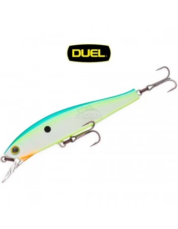 Плаващ воблер Duel Hardcore Minnow Flat F 130мм, 20г, цвят CSH