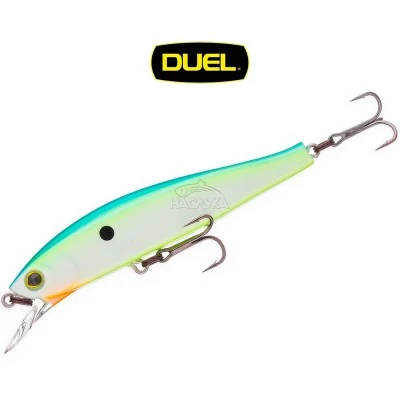 Minnow Flat F 110мм, 15г, цвят CSH Плаващ воблер Duel Hardcore Minnow Flat F 110мм, 15г, цвят CSH