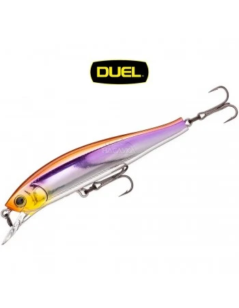 Плаващ воблер Duel Hardcore Minnow Flat F 130мм, 20г, цвят GSWS
