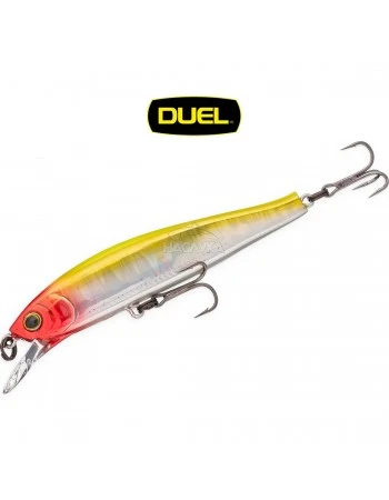 Плаващ воблер Duel Hardcore Minnow Flat F 110мм, 15г, цвят HCR