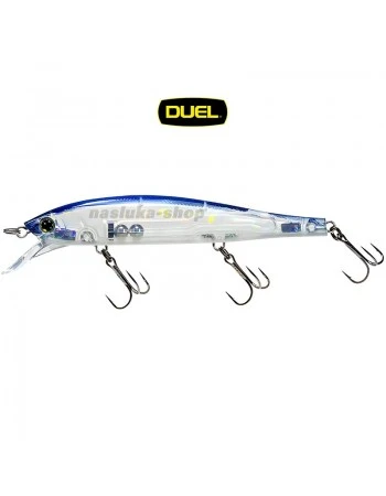 Плаващ воблер Duel Hardcore Minnow Flat F 130мм, 20г, цвят GHPB