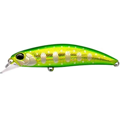 Ryuki 71S, 71мм, 10г, цвят Double Green Gold Yamame Потъващ воблер DUO Spearhead Ryuki 71S, 71мм, 10г, цвят Double Green Gold Yamame