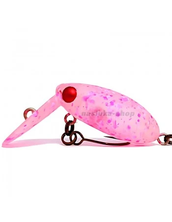 Плаващ воблер за костур и кефал HMKL Inch Crank Une-R, 25мм, 1.8г, Burst Pink II