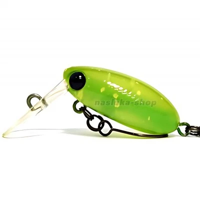 Плаващ воблер за костур и кефал HMKL Inch Crank Une-R, 25мм, 1.8г, MS Fresh Olive