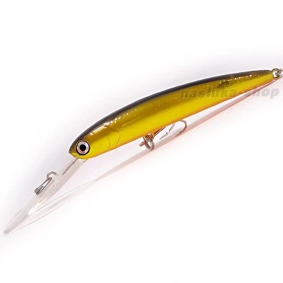 Suspending воблер HMKL K-II Minnow 60SP, 60мм, 3.6г, цвят N/Black Gold