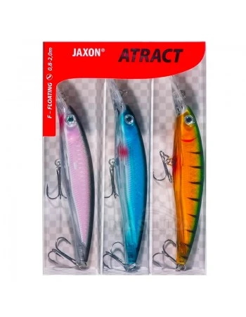 Комплект плаващи воблери Jaxon Atract Bleak Mix, 100мм, 14г, 3 бр.