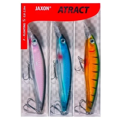 Комплект плаващи воблери Jaxon Atract Bleak Mix, 100мм, 14г, 3 бр.