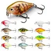 Плаващ Воблер Rapala Crank 03 Shallow Runner 3.5 см 4.0 г цвят AYU - За спининг риболов