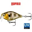 Плаващ Воблер Rapala Crank 03 Shallow Runner 3.5 см 4.0 г цвят GGIU - За спининг риболов