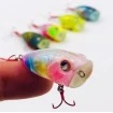 Попер Rudie's Meba Popper Z 35мм, 3.5г, Red Spot Glow