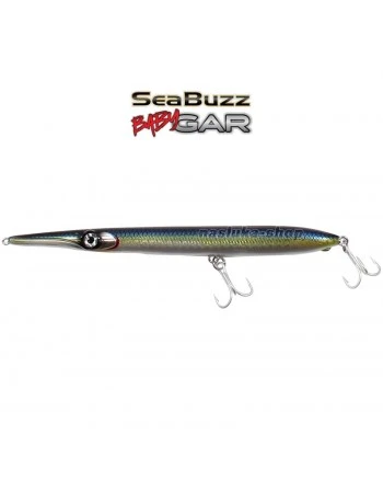 Морски воблер - игла Sea Buzz Baby Gar 135мм/11г, цвят BLS