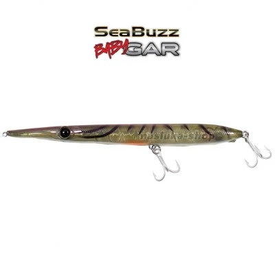 Baby Gar 135мм/11г, цвят GPLS Морски воблер - игла Sea Buzz Baby Gar 135мм/11г, цвят GPLS