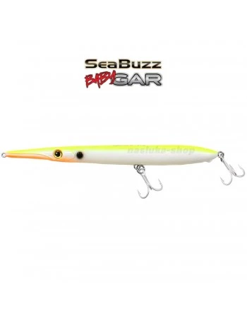 Морски воблер - игла Sea Buzz Baby Gar 135мм/11г, цвят PCT