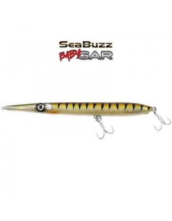 Морски воблер - игла Sea Buzz Baby Gar 135мм/11г, цвят TBC