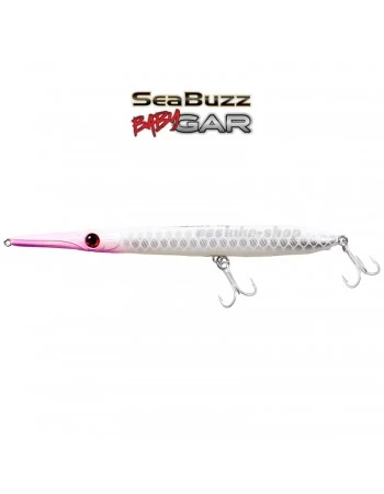 Морски воблер - игла Sea Buzz Baby Gar 135мм/11г, цвят WGH
