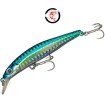 Sokudo Flash Minnow S, 80мм, 8.5г - Потъващ воблер, цвят 5