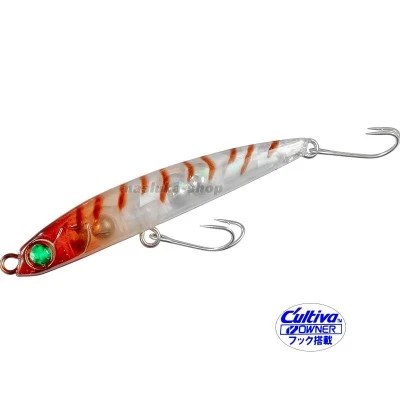 Потъващ воблер-пенсил Tsurugiya Hakiri Rockfish 50S, 50мм, 3г, цвят Brown Stripes