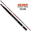 Телескоп за шаран, каракуда и платика Akara Pro Floating Pole с дължина 6.0 м