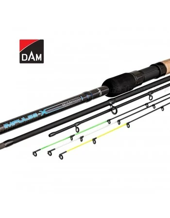 Фидер въдица DAM Impulse-X Medium Feeder, 3.90м, 50-100г