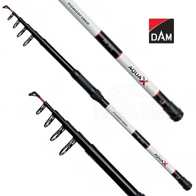 Телескопична сърф въдица DAM Aqua-X Tele Surf 3.60 м, 100-250 г