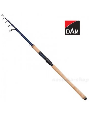 Телескопична спининг въдица DAM Steelhead Iconic Telespin, 1.80м, 2-12г