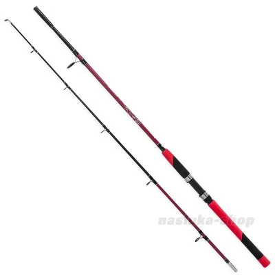 Въдица от плътно фибростъкло Pioneer Avalanche Solid Fiberglass Red, 2.40м, 100-250г