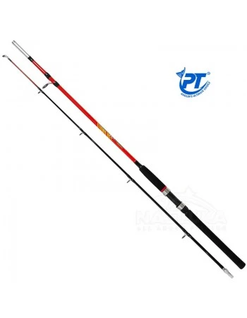 Въдица от плътно фибростъкло Pioneer Carnage XH Solid FiberGlass, Red, 2.40м, 40-80г