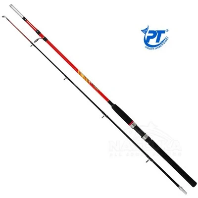 Въдица от плътно фибростъкло Pioneer Carnage XH Solid FiberGlass, Red, 2.10м, 40-80г