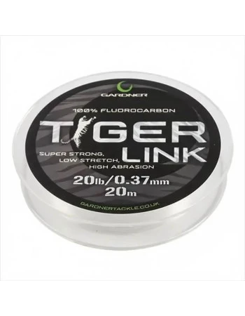 Gardner Tiger Link, 20м - Флуорокарбон за монтажи
