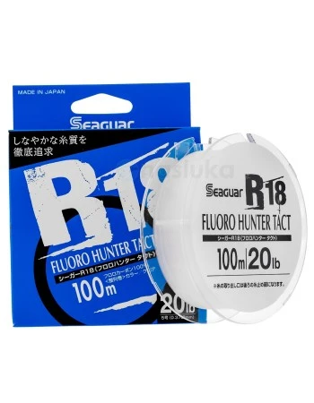 Seaguar R18 Fluoro Hunter Tact, 100м - Японски 100% флуорокарбон