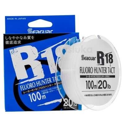 Seaguar R18 Fluoro Hunter Tact, 100м - Японски 100% флуорокарбон