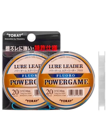 Toray Power Game Lure Leader Fluoro, 30м - Флуорокарбон за поводи