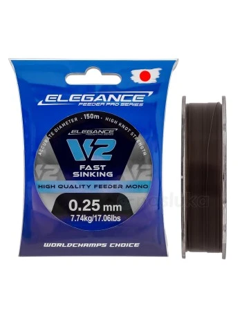 Formax Elegance V2 Fast Sinking Feeder Mono - Бързопотъващо фидер влакно, 150м