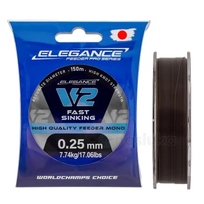 Formax Elegance V2 Fast Sinking Feeder Mono - Бързопотъващо фидер влакно, 150м